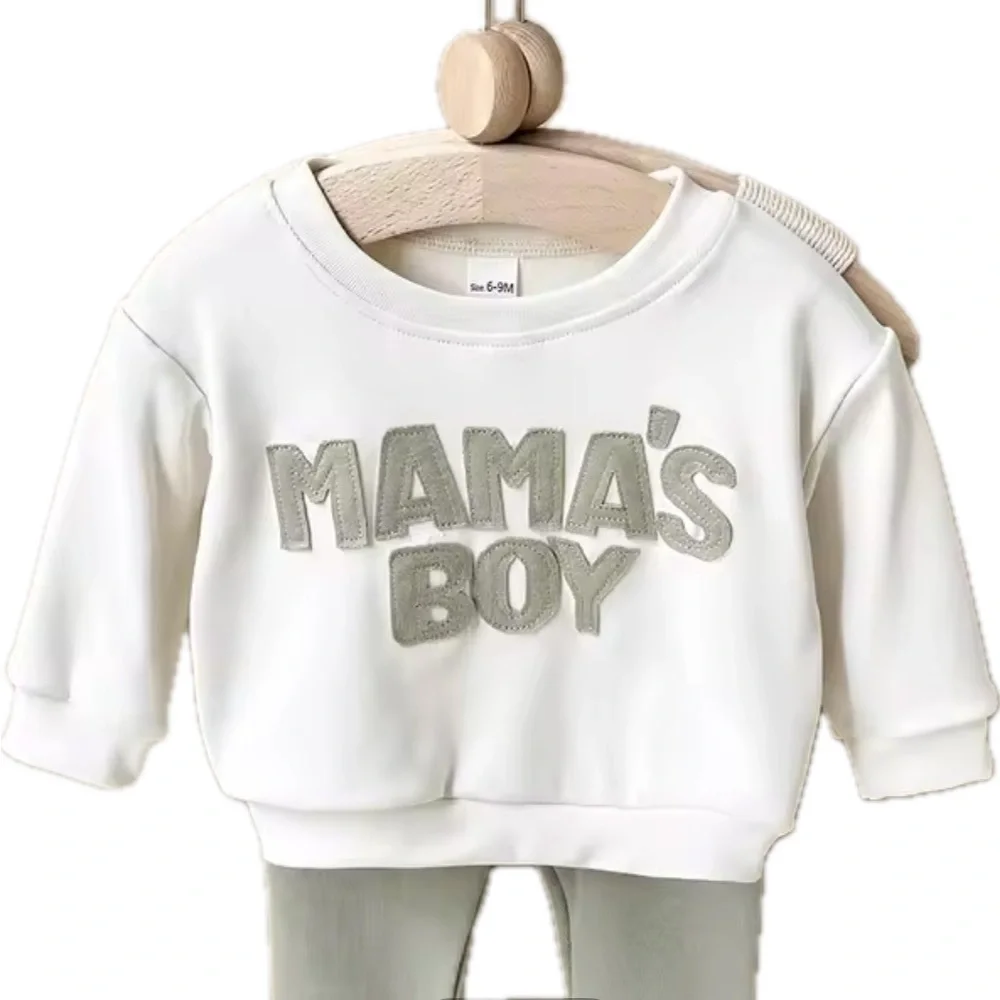 New baby boy’s ‘Mama's Boy' Outfit 6-9 months - Picture 1 of 2